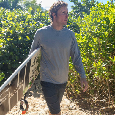 Мъжка слънцезащитна блуза ONEILL Trvlr Hybrid L/S Sun Shirt, GRAPHITE