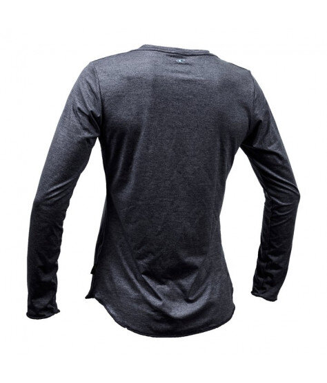 O'NEILL WMNS HYBRID L/S V-Neck Sun Shirt - slate