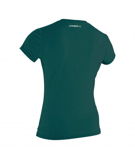 O'NEILL WMNS 24/7 HYBRID S/S TEE deep teal
