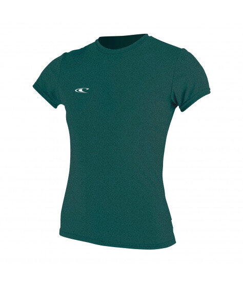 O'NEILL WMNS 24/7 HYBRID S/S TEE deep teal