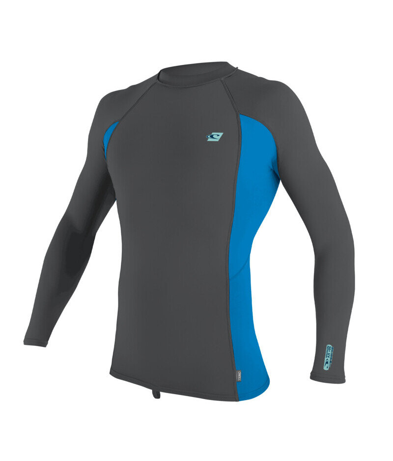 O'Neill Men's Premium Skins Long Sleeve Rash Guard - UPF 50+, 4-Way Stretch