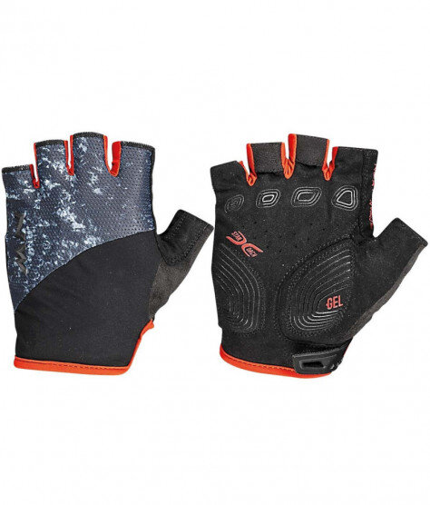 NORTHWAVE FAST SHORT FINGER  GLOVE camo/orange