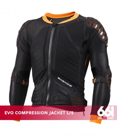 661 EVO COMPRESSION JACKET LONG SLEEVE BLACK
