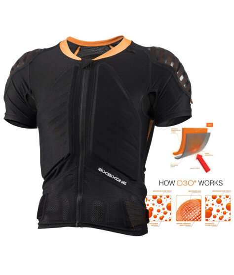 661 EVO COMPRESSION JACKET SHORT SLEEVE BLACK XL
