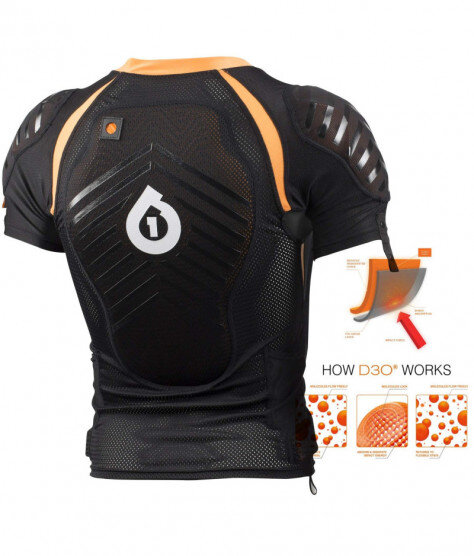 661 EVO COMPRESSION JACKET SHORT SLEEVE BLACK XL