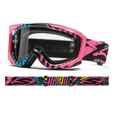 Вело маска SMITH FUEL V2 Pastrana Neon | Single Clear