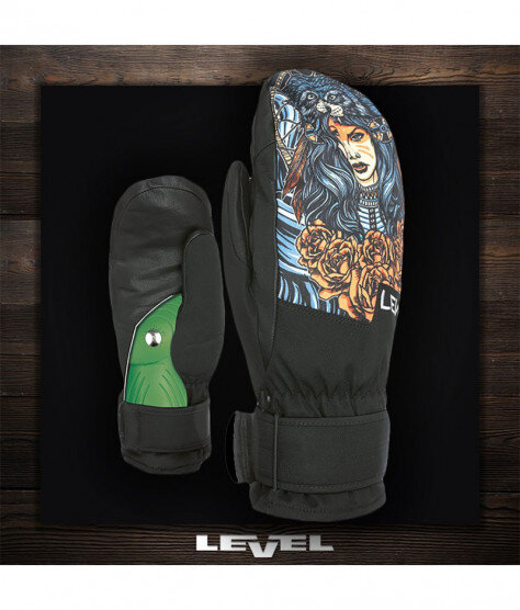 LEVEL SPACE MITT ninja black