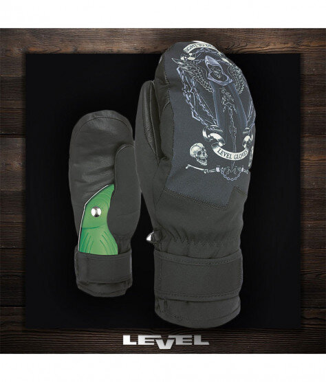 LEVEL SPACE MITT pk brown