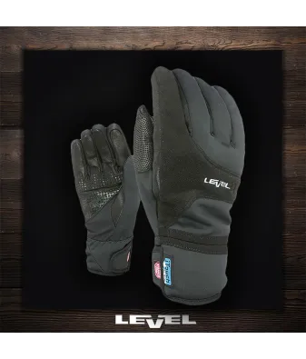 Level Tempest I-Touch Black | Зимни ръкавици – TrueRiders