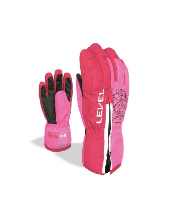 Level Dudy Pink | Детски ски ръкавици – TrueRiders