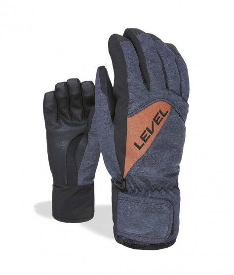 Level Cruise Blue-Grey | Ски ръкавици – TrueRiders