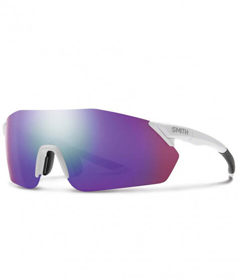 SMITH REVERB MATTE WHITE ChromaPop Violet Mirror