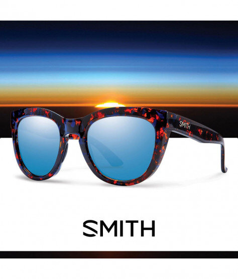 SMITH SIDNEY flecked blue tortoise