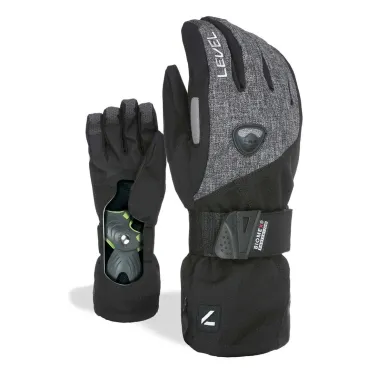 Level Fly - Snowboard Gloves with Protector