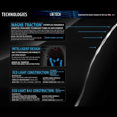 2022 LIB-TECH WUNDERSTICK 100 185 | Фрирайд ски