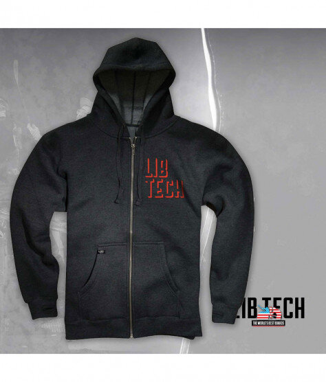 LIB-TECH WOODSHOP zip CHR sz L