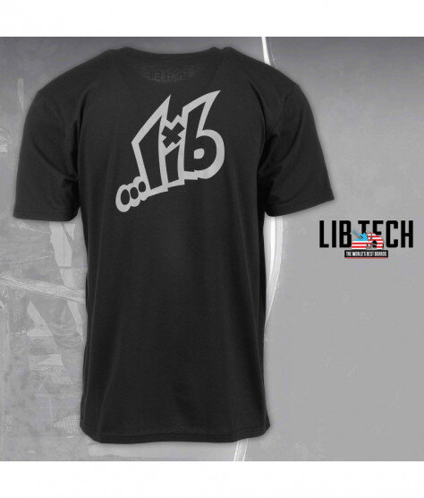 Lib Tech LIB Black | Тениска
