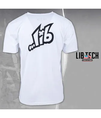 Lib Tech LIB White | Тениска