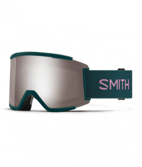 SMITH SQUAD XL everglade | S3 CHROMAPOP Sun Platinum Mirror | ски & сноуборд маска