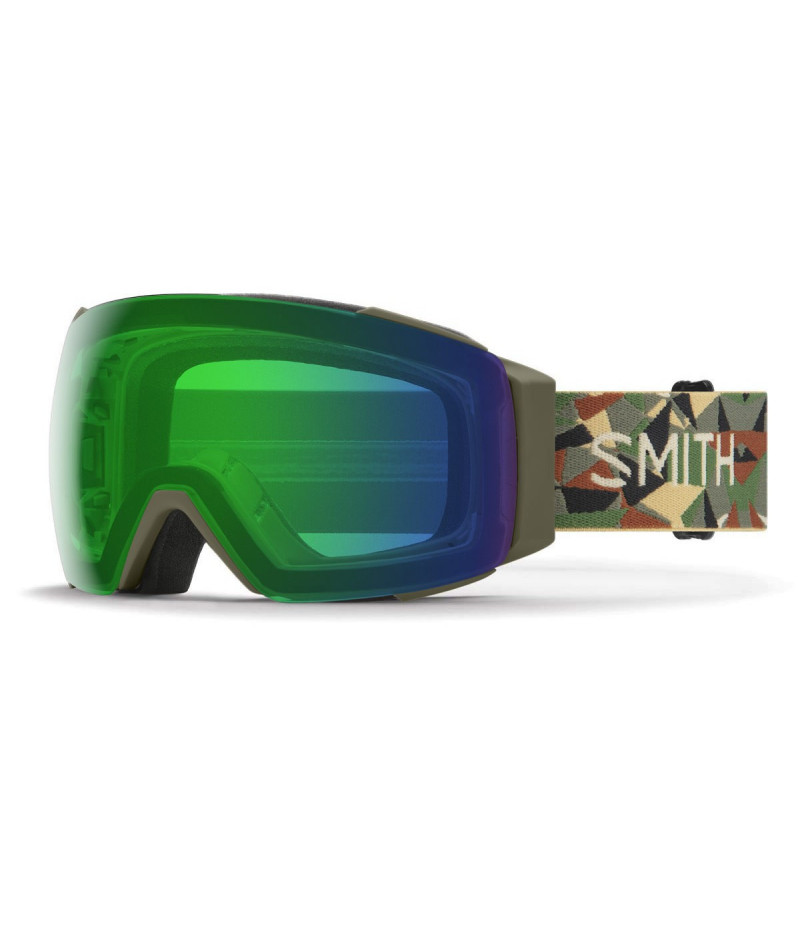 SMITH I/O MAG alder geo camo | S2 CHROMAPOP Everyday Green Mirror