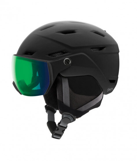 SMITH SURVEY | matte black chromapop everyday green mirror | ски & сноуборд каска