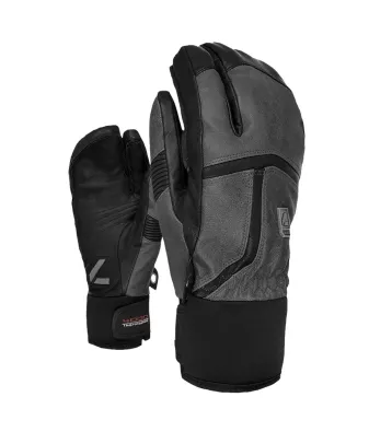 Level Off Piste Leather Trigger Anthracite | Ски ръкавици