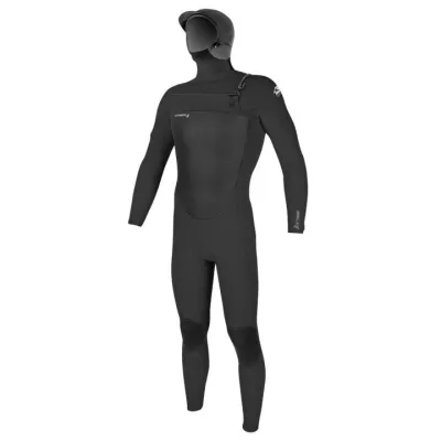 Мъжки неопренов костюм O'NEILL Epic 6/5/4 chest zipp w/hood, BLACK