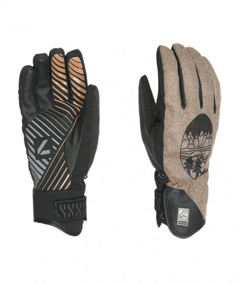 LEVEL SUBURBAN brown | Ски / Сноуборд ръкавици