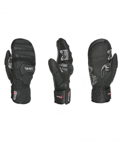 LEVEL SQ CF MITT black | Състезателни ски ръкавици