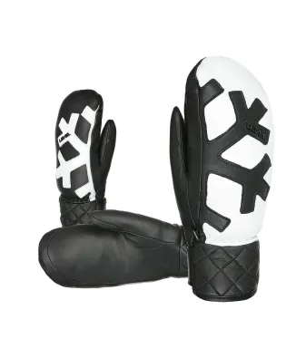 Level Coco Mitt Black-White | Дамски ски ръкавици