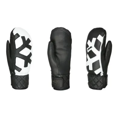 Level Coco Mitt Black-White | Дамски ски ръкавици