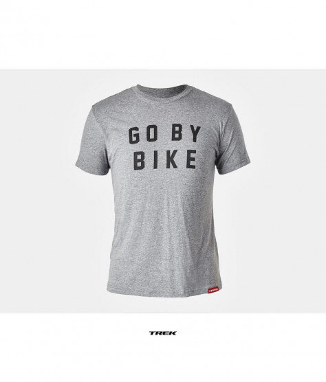 Trek Go By Bike T-Shirt Grey | Тениска