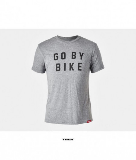 Trek Go By Bike T-Shirt Grey