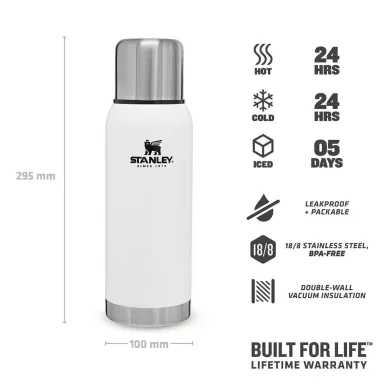 Stanley Stainless Steel Vacuum 1.0L 1.1QT Polar | Термос