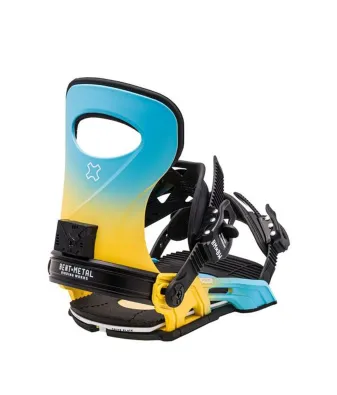 Bent Metal Forte Blue/Orange 2024 - Women's Snowboard Bindings