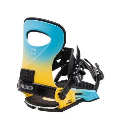 Bent Metal Forte Blue/Orange 2024 - Women's Snowboard Bindings