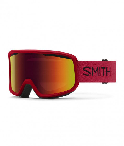 SMITH FRONTIER crimson | S3 RED SOL-X Mirror | ски & сноуборд маска