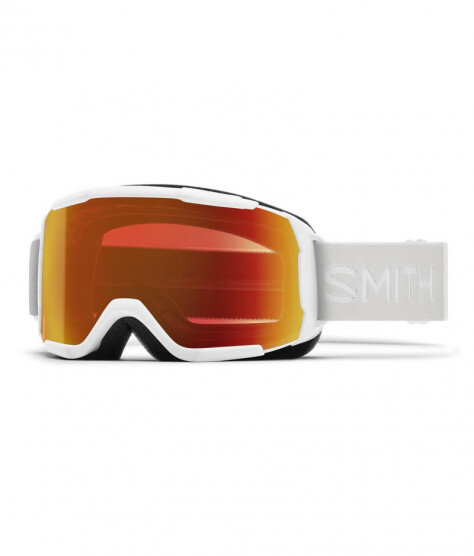 SMITH SHOWCASE OTG white vapor | S2 CHROMAPOP Everyday Red Mirror | ски & сноуборд маска