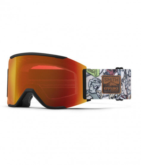 SMITH SQUAD MAG oyuki x smith | S2 CHROMAPOP Everyday Red Mirror | ски & сноуборд маска