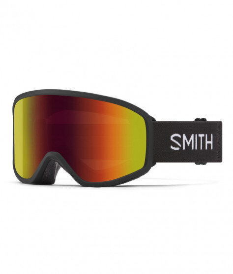 SMITH REASON OTG black | S3 RED SOL-X Mirror | ски & сноуборд маска
