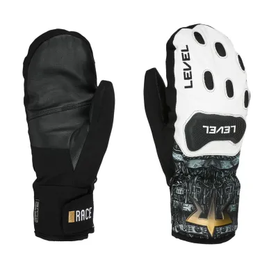 Level Race Replica Mitt PK White | Ски ръкавици с един пръст
