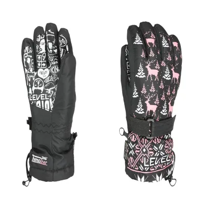 Level Junior Ninja Pink | Детски ски ръкавици Level Junior Ninja Pink | Детски ски ръкавици