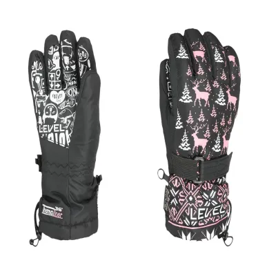 Level Junior Ninja Pink | Детски ски ръкавици – TrueRiders
