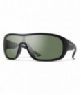 SMITH SPINNER Matte Black ChromaPop Polarized Grey Green | Sunglasses