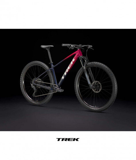TREK MARLIN 6 Rage Red to Deep Dark Blue Fade | Крос кънтри велосипед