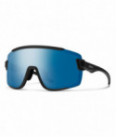 SMITH WILDCAT Matte Black ChromaPop Polar Blue Mirror | Sunglasses