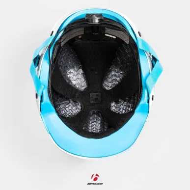 Bontrager Jet Wavecel Child White/Azure | Детска каска за велосипед