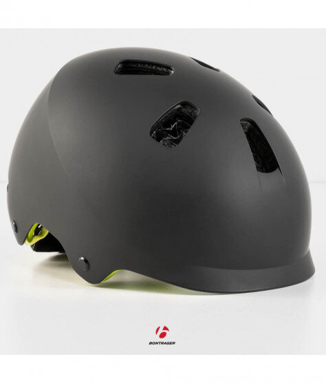 BONTRAGER JET WaveCel Child Black/Volt | Детска каска за колело