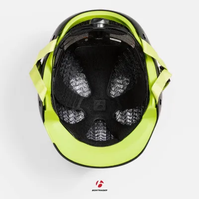 Bontrager Jet Wavecel Child Black/Volt - Kids Bike Helmet