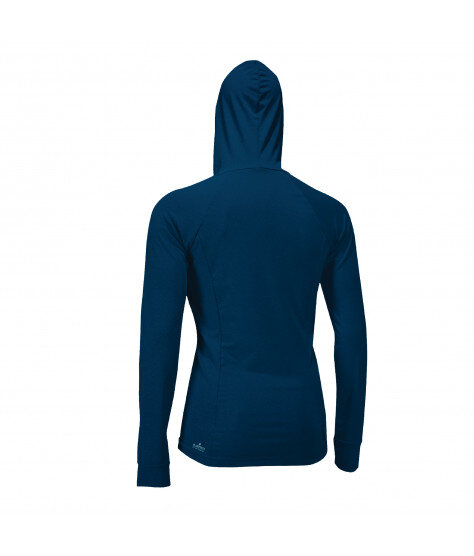 Дамско слънцезащитно худи O'NEILL Wms Blueprint Full Zip Sun Hoodie - Deepsea